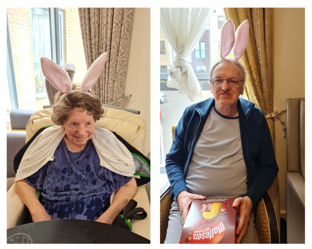residents at Easter