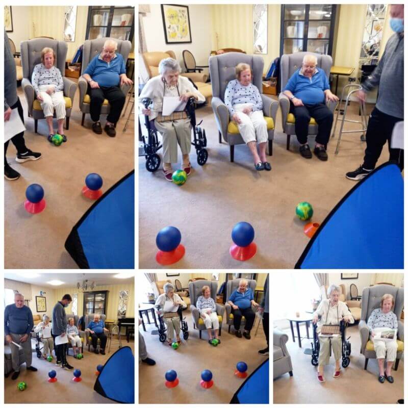 Residents Doing Exercise